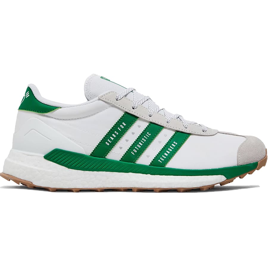 ADIDAS ORIGINALS アディダス オリジナルス HUMAN MADE X COUNTRY 'WHITE GREEN' ヒューマンメイド × カントリー "ホワイト グリーン" メンズ レディース スニーカー CLOUD WHITE/GREEN/OFF WHITE S42973