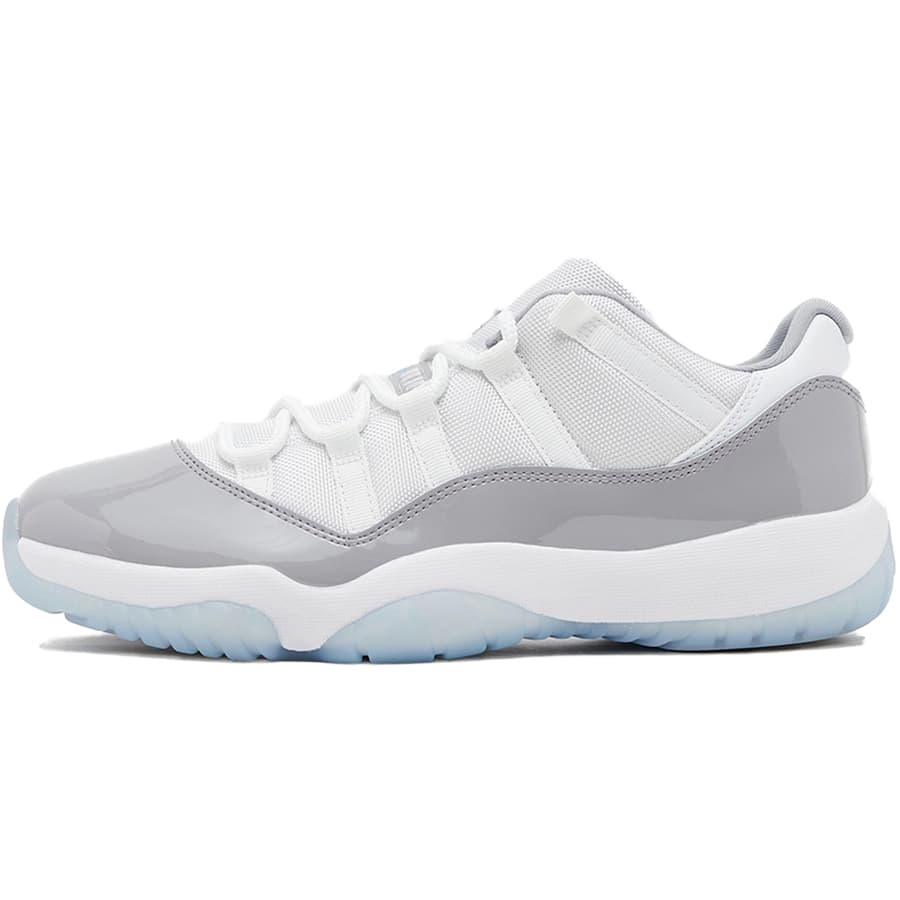 NIKE iCL GS AIR JORDAN 11 RETRO LOW 'CEMENT GREY' LbYTCYf GA W[_ 11 g [ 'Zg O[' LbY fB[X Xj[J[ WHITE/UNIVERSITY BLUE/CEMENT GREY 528896-140yCOWJ {ׁz