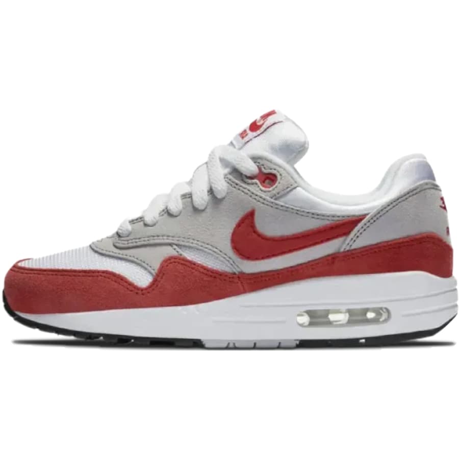 NIKE iCL GS AIR MAX 1 'RED' 2023 LbYTCYfGA }bNX 1 'bh' 2023 LbY fB[X Xj[J[ WHITE/CHALLENGE RED/NEUTRAL GREY/BLACK 555766-146y芮fz