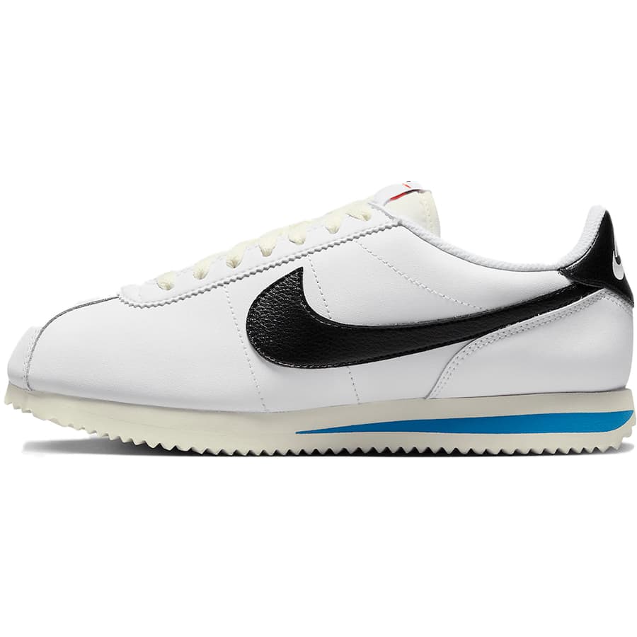 楽天Tens clothingNIKE ナイキ WMNS CORTEZ 'WHITE BLACK BLUE' ウィメンズサイズモデル コルテッツ 'ホワイト ブラック ブルー' レディース メンズ スニーカー WHITE/BLACK/LIGHT PHOTO BLUE/SAIL DN1791-100【限定モデル】