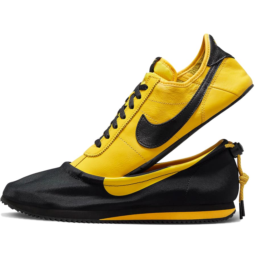 NIKE ナイキ CLOT X CORTEZ 'BRUCE LEE' クロット × コルテッツ 'ブルース・リー' メンズ レディース スニーカー BLACK/VARSITY MAIZE/BLACK DZ3239-001【海外展開 日本未入荷】