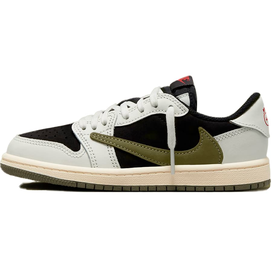 NIKE iCL PS TRAVIS SCOTT XAIR JORDAN 1 RETRO LOW OG 'OLIVE' LbYTCYf gBXEXRbg ~ iCL GAW[_1 [ OG 