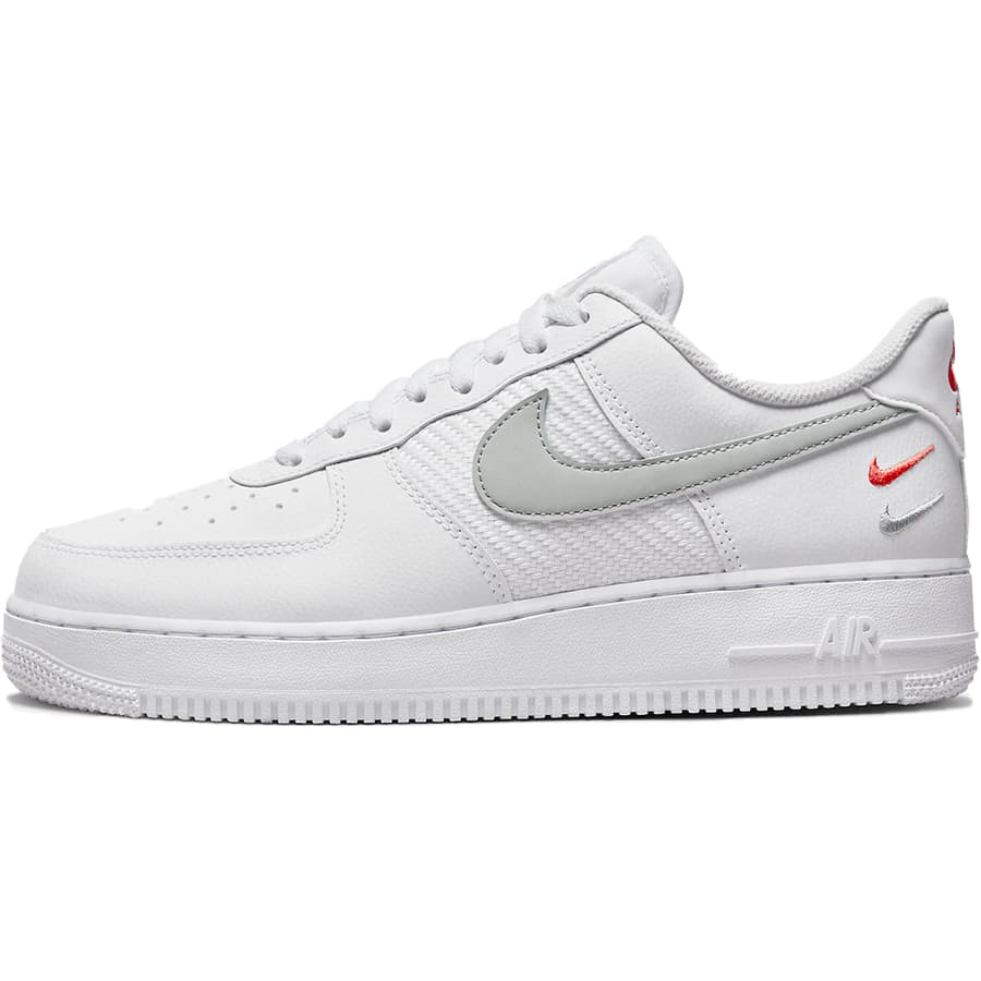 NIKE ナイキ AIR FORCE 1 '07 'DOUBLE SWOOSH - WHITE PICANTE' エアフォース1 ロー '07 