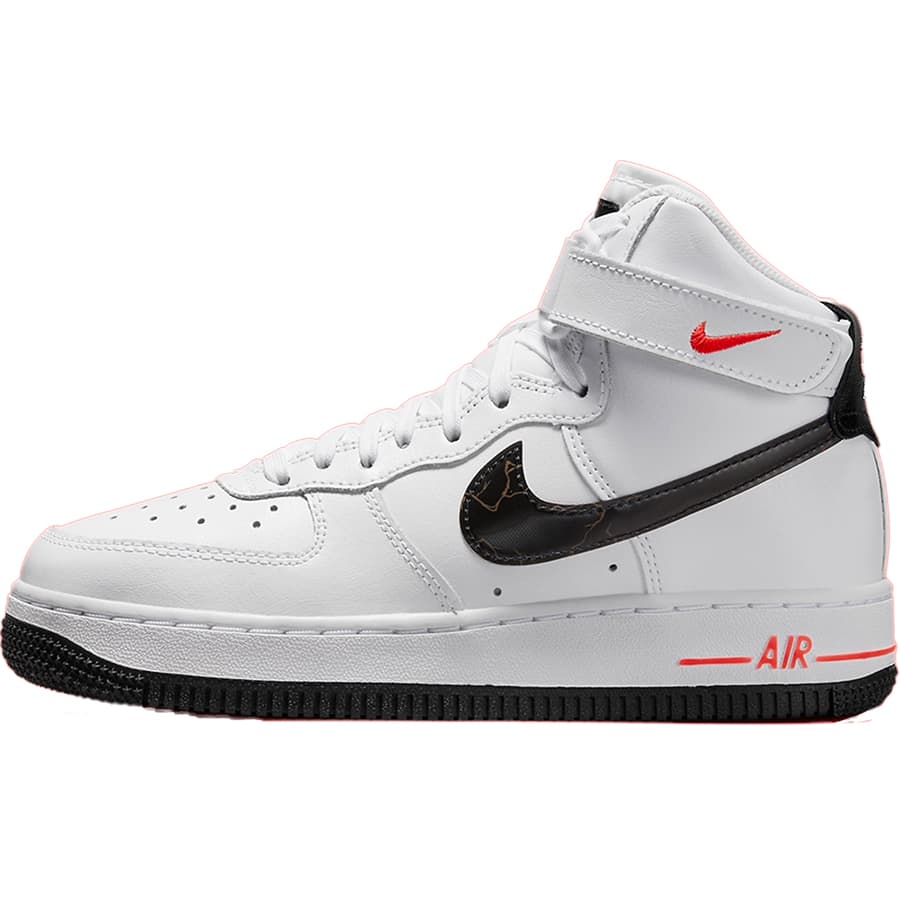 NIKE ナイキ AIR FORCE 1 HIGH 'ELECTRIC' エア フォース 1 ハイ 'エレクトリック' メンズ レディース スニーカー WHITE/BLACK/BRIGHT CRIMSON FD0730-100【海外展開 日本未入荷】