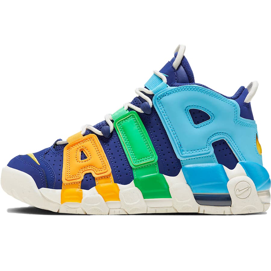 楽天Tens clothingNIKE ナイキ GS AIR MORE UPTEMPO 'KALEIDOSCOPE' キッズサイズモデル エア モア アップテンポ 