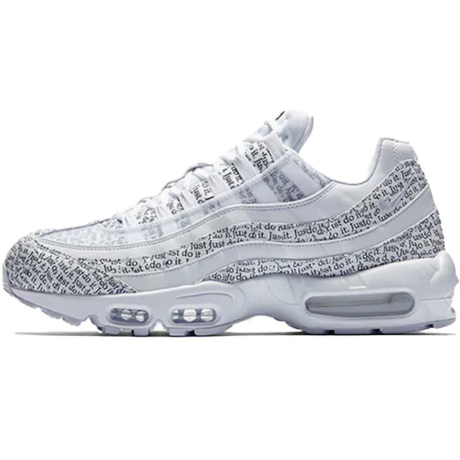 NIKE ナイキ AIR MAX 95 "JUST DO IT PACK WHITE" エア マックス 95 "ジャスト ドゥ イット パック ホワイト" メンズ レディース スニーカー WHITE/WHITE-WHITE-BLACK AV6246-100