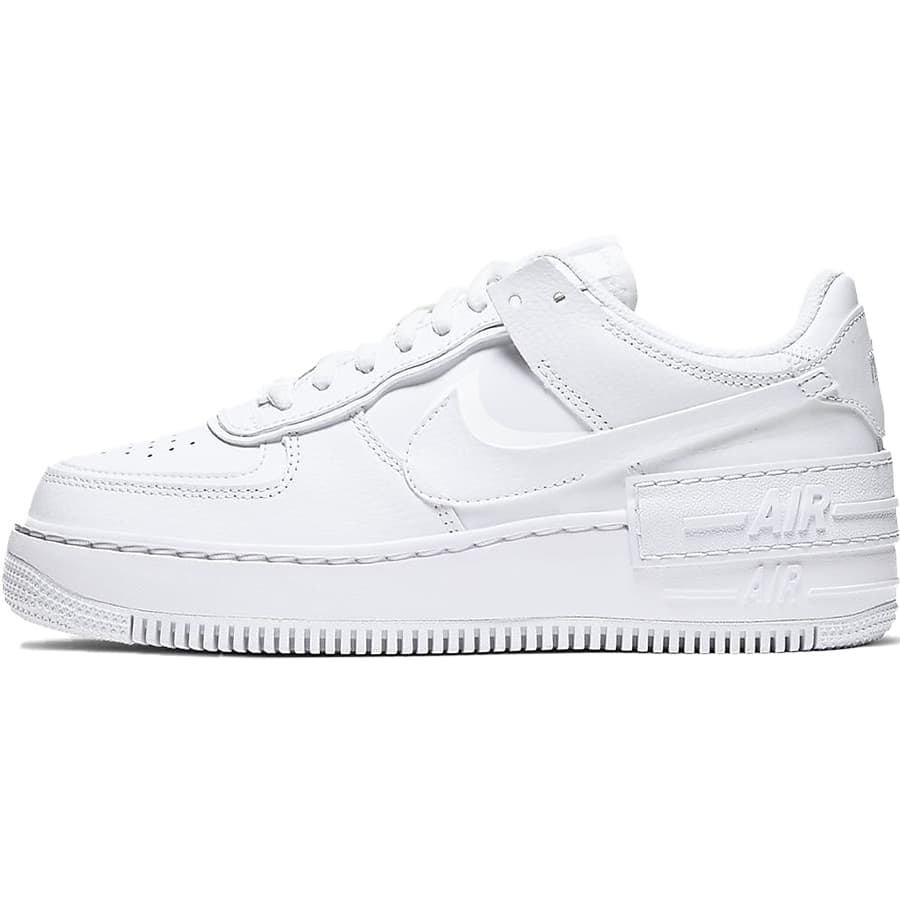 NIKE ナイキ WMNS AIR FORCE 1 SHADOW 039 TRIPLE WHITE 039 ウィメンズサイズモデル エア フォース 1 シャドウ 039 トリプル ホワイト 039 レディース メンズ スニーカー WHITE/WHITE/WHITE CI0919-100【限定モデル】