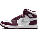 NIKE ナイキ AIR JORDAN 1 HIGH GOLF 'BORDEAUX' エアジョーダン1 ハイ ゴルフ "ボルドー" メンズ レディース スニーカー BORDEAUX/WHITE/METALLIC SILVER DQ0660-103