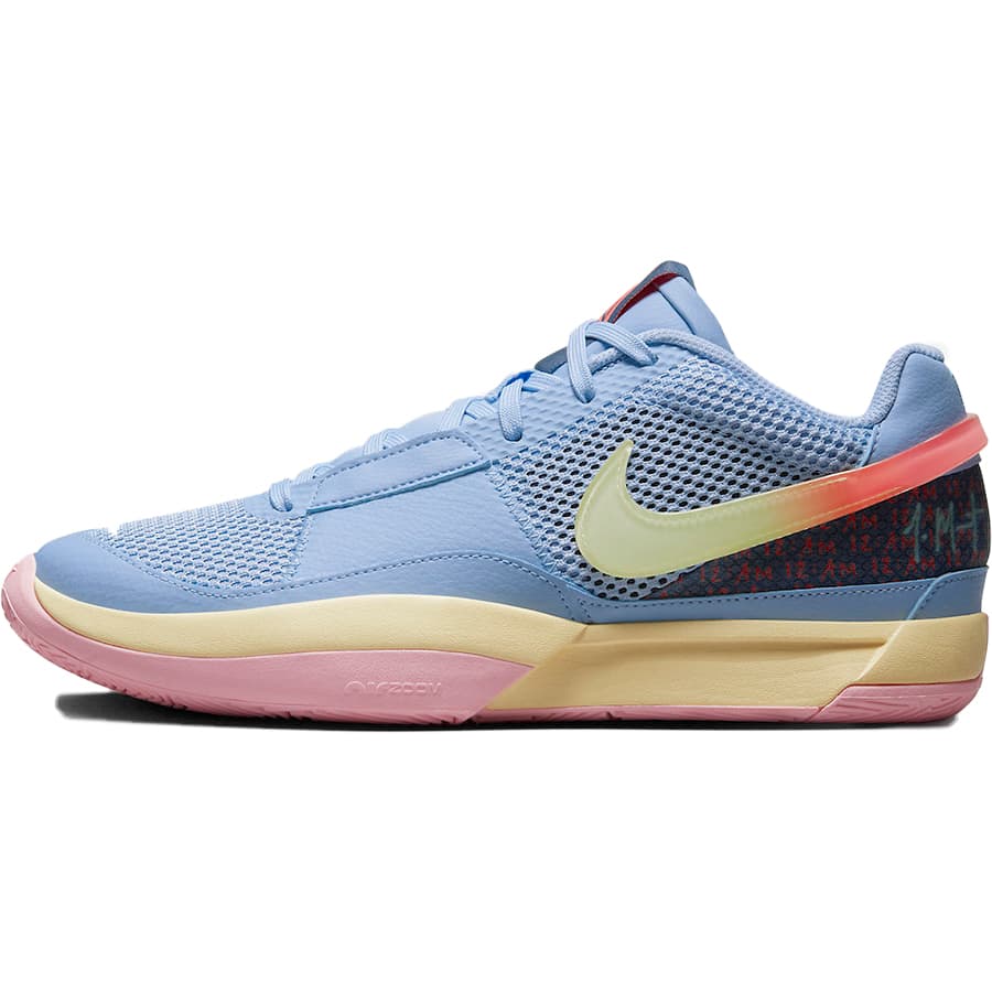 NIKE ナイキ JA 1 'DAY ONE' ジャ1 "デイ ワン" メンズ レディース スニーカー COBALT BLISS/HOT PUNCH/MEDIUM SOFT PINK/CITRON TINT DR8785-400