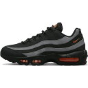 NIKE ナイキ AIR MAX 95 039 BLACK GREY SAFETY ORANGE 039 エア マックス 95 039 ブラック グレー セーフティ オレンジ 039 メンズ レディース スニーカー BLACK/SAFETY ORANGE/IRON GREY/WHITE DX2657-001【海外展開 日本未入荷】