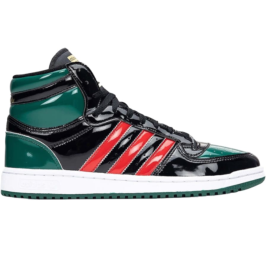 ADIDAS ORIGINALS AfB_X IWiX TOP TEN HIGH 'MIAMI' gbv e nC '}CA~' Y fB[X Xj[J[ CORE BLACK/COLLEGIATE GREEN/SCARLET FX7874yCOWJ {ׁz