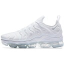 NIKE ナイキ AIR VAPORMAX PLUS エアヴェイパーマックスプラス メンズ レディース スニーカー WHITE/PURE PLATINIUM ホワイト/ピュアプラチナム 924453-100【限定モデル】 harusport_d19