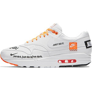 NIKE ナイキ AIR MAX 1 SE JDI "JUST DO IT PACK" エアマックスワン スペシャルエディション "ジャスト ドゥ イット パック" メンズ スニーカー WHITE/TOTAL ORANGE ホワイト/トータルオレンジ AO1021-100【限定モデル】 harusport_d19