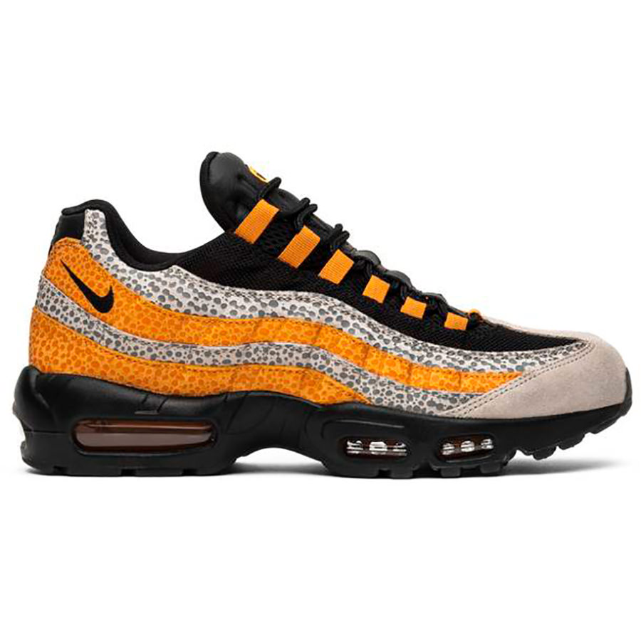 NIKE ナイキ AIR MAX 95 WHAT THE SAFARI SIZE? EXCLUSIVE エアマックス95 ホワット ザ サファリ サイズ?コラボ メンズ スニーカー COBBLESTONE/BLACK/MONARCH コブルストーン/ブラック/モナーク AR4592-001【海外限定 日本未入荷】 harusport_d19