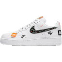 NIKE ナイキ AIR FORCE 1 `07 PREMIUM JUST DO IT PACK エアフォースワン プレミアム ジャスト ドゥ イット パック メンズ レディース スニーカー WHITE/BLACK/TOTAL ORANGE ホワイト/ブラック/トータルオレンジ AR7719-100【限定完売モデル】 harusport_d19