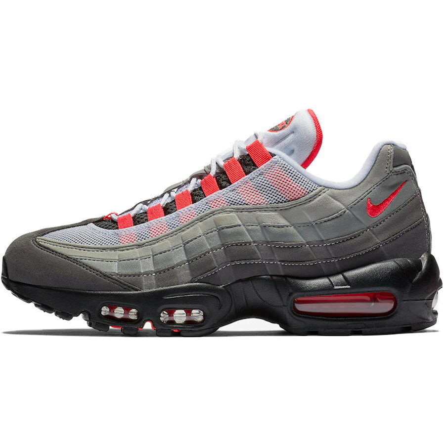 NIKE ナイキ AIR MAX 95 OG エアマックス95 メンズ レディース スニーカー WHITE/SOLAR RED/GRANITE/DUST AT2865-100【限定モデル】 harusport_d19