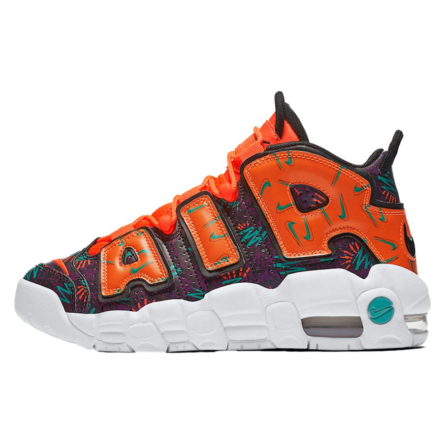 NIKE ナイキ AIR MORE UPTEMPO GS 039 WHAT THE 90S 039 エア モア アップテンポ ガールズ キッズサイズ キッズ レディース スニーカー TOTAL ORANGE/HYPER JADE/BORDEAUX/BLACK トータルオレンジ/ハイパージェイド/ボルドー/ブラック AT3408-800【限定モデル】 harusport_d19