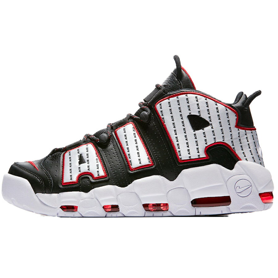 NIKE ナイキ AIR MORE UPTEMPO 'PINSTRIPE' エア モア アップテンポ "ピンストライプ" メンズ スニーカー BLACK/WHITE/UNIVERSITY RED ブラック/ホワイト/ユニバーシティレッド AV7947-001 harusport_d19