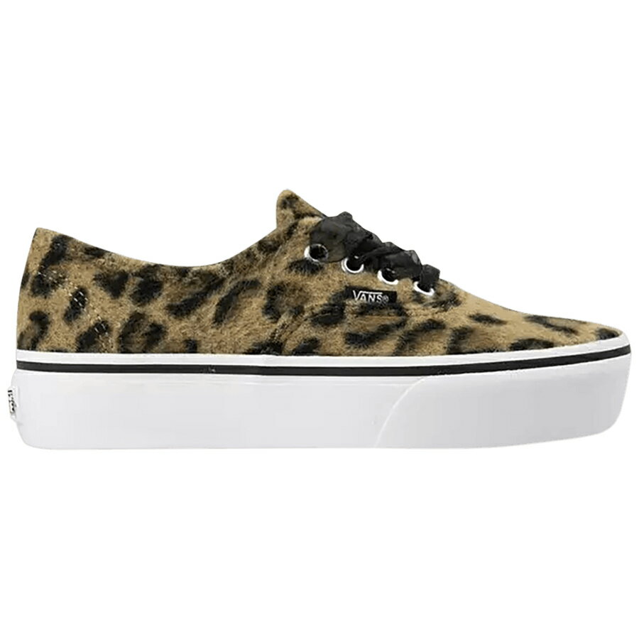 VANS バンズ UA AUTHENTIC PLATFORM 2.0 オーセンティック プラットフォーム2 チャンキー 厚底 レディース メンズ スニーカー (FUZZY) LEOPARD ファジー/レオパード VN0A3AV8RSO harusport_d19