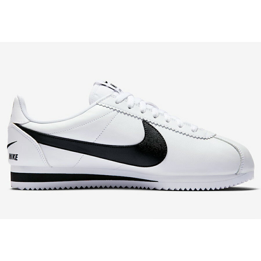 NIKE ナイキ CLASSIC CORTEZ PREMIUM クラシック コルテッツ プレミアム メンズ レディース スニーカー WHITE/BLACK ホワイト/ブラック 807480-104【海外展開 日本未入荷】 harusport_d19