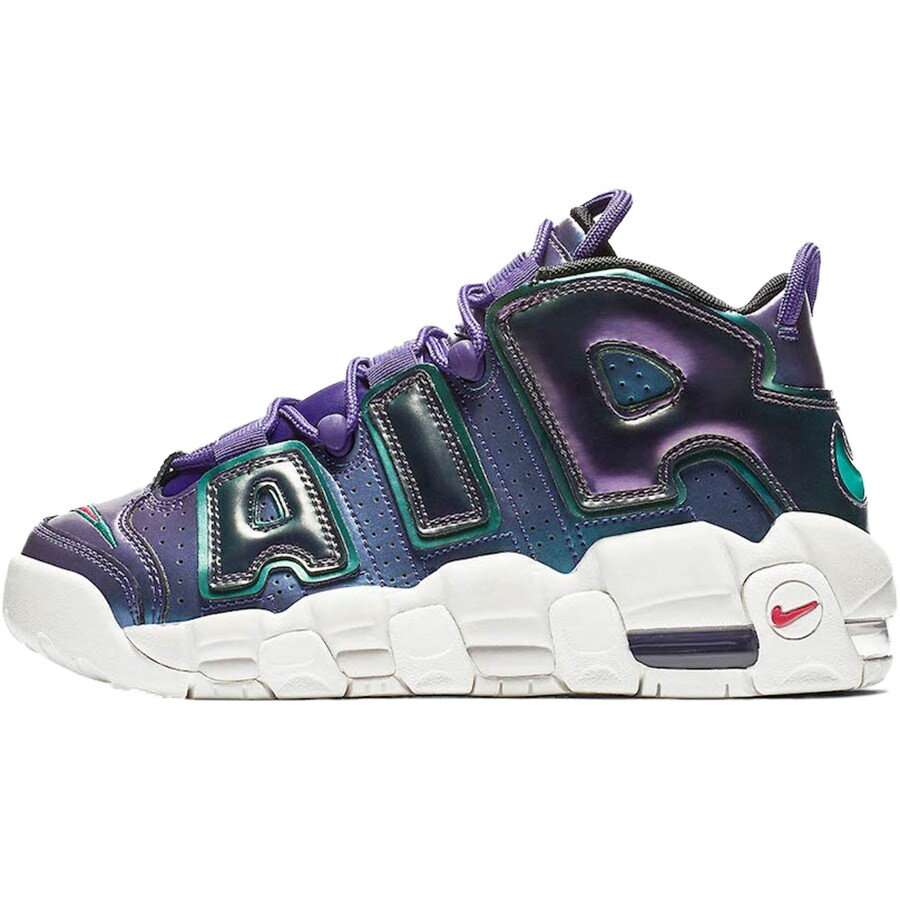 楽天Tens clothingNIKE ナイキ AIR MORE UPTEMPO GS 'IRIDESCENT PURPLE' エア モア アップテンポ ガールズ キッズサイズ キッズ レディース スニーカー COURT PURPLE/RUSH PINK/NEPTUNE GREEN コートパープル/ラッシュピンク/ネプチューングリーン 922845-500【海外限定 日本未入荷】