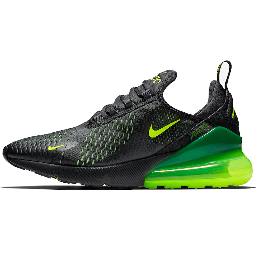 NIKE ナイキ AIR MAX 270 エアマックス270 メンズ レディース スニーカー BLACK/VOLT/OIL GREY ブラック/ボルト/オイルグレー AH8050-017【限定モデル】 harusport_d19