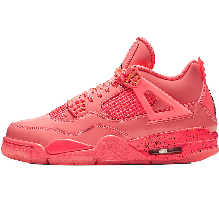 NIKE ナイキ WMNS AIR JORDAN 4 RETRO NRG ウイメンズモデル エア ジョーダン 4 レトロ レディース メンズ スニーカー HOT PUNCH/BLACK-VOLT ホットパンチ/ブラック ボルト AQ9128-600 harusport_d19