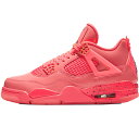 NIKE ナイキ WMNS AIR JORDAN 4 RETRO NRG ウイメンズモデル エア ジョーダン 4 レトロ レディース メンズ スニーカー HOT PUNCH/BLACK-VOLT ホットパンチ/ブラック ボルト AQ9128-600【海外展開 日本未入荷】 harusport_d19