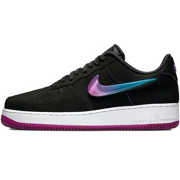 NIKE ナイキ AIR FORCE 1 ´07 PREMIUM 2 JEWEL エア フォース ワン プレミアム 2 ジュエル メンズ スニーカー BLACK/ACTIVE FUCHSIA-BLUE LAGOON-WHITE ブラック/アクティブフクシア ブルーラグーン ホワイト AT4143-001【限定モデル】 harusport_d19