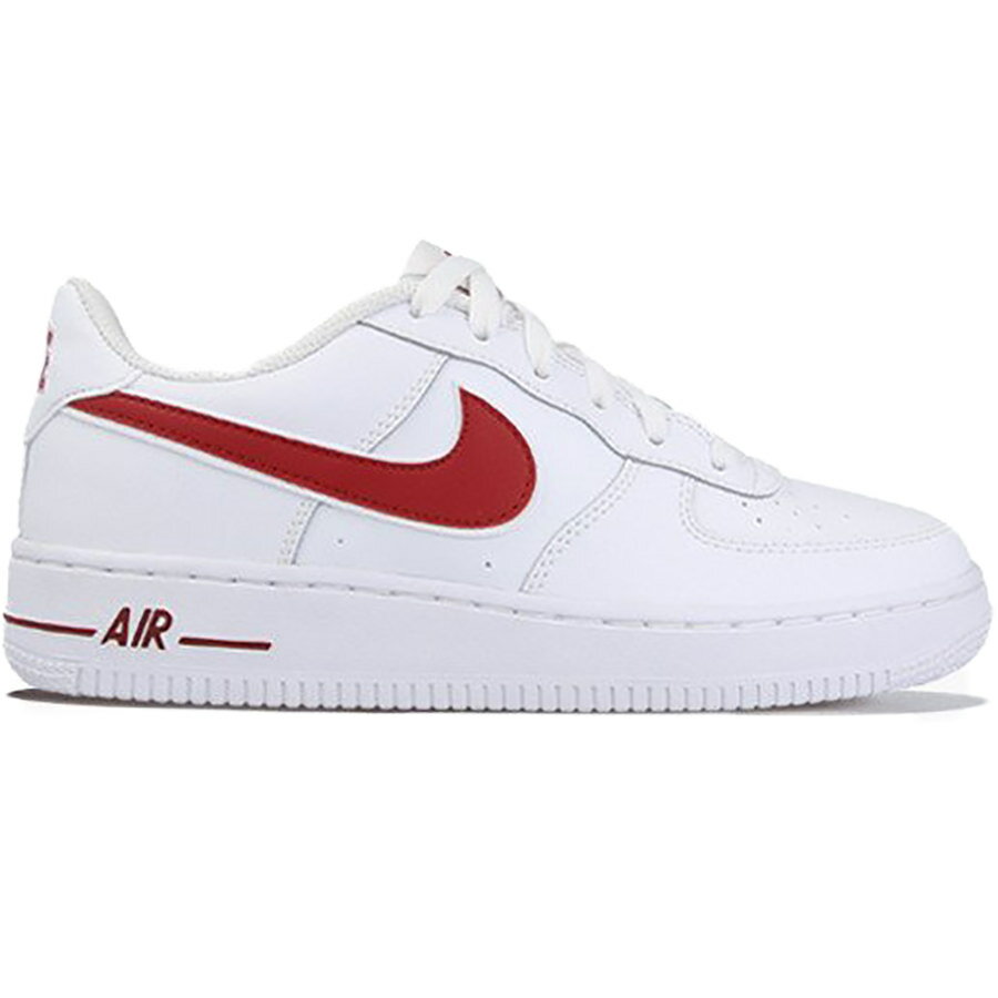 楽天Tens clothingNIKE ナイキ AIR FORCE 1-3 （GS） エア フォース ワン 3 キッズモデル キッズ スニーカー WHITE/GYM RED ホワイト/ジムレッド AV6252-101【海外展開 日本未入荷】 harusport_d19