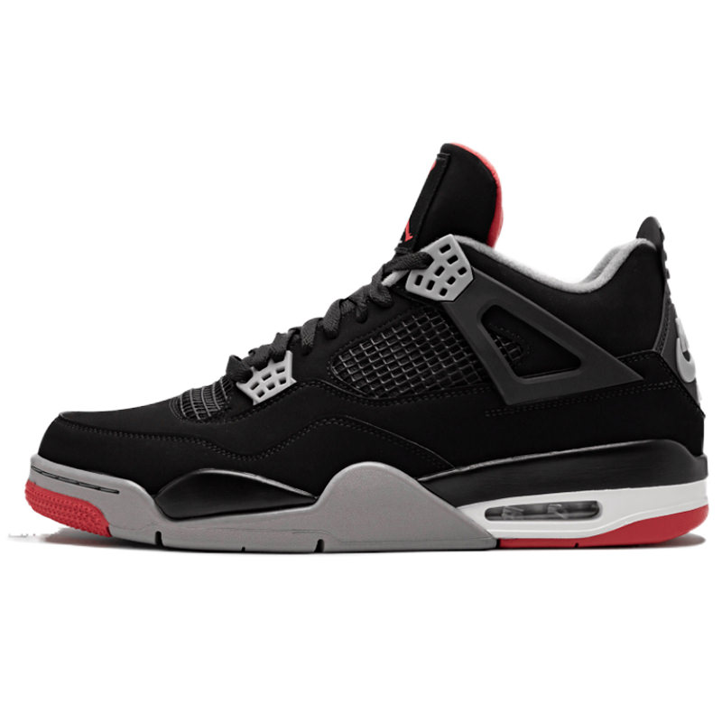 NIKE ナイキ AIR JORDAN 4 RETRO OG 039 BRED 039 エア ジョーダン 4 レトロ オージー ブレッド メンズ スニーカー BLACK/CEMENT GREY-SUMMIT WHITE-FIRE RED ブラック/セメントグレー-サミットホワイト-ファイアレッド 308497-060【限定完売モデル】