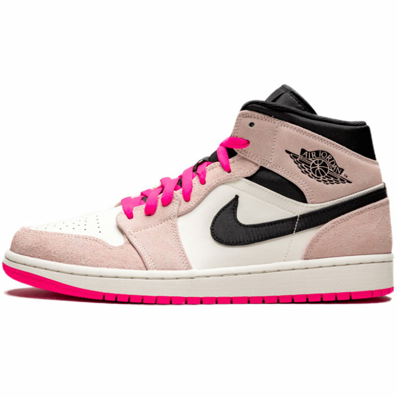 NIKE ナイキ AIR JORDAN 1 MID SE 'CRIMSON TINT' エア ジョーダン ワン ミッド スペシャルエディション "クリムゾンティント" メンズ スニーカー CRIMSON TINT/BLACK-SAIL-HYPER PINK クリムゾンティント/ブラック-セイル-ハイパーピンク 852542-801