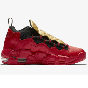 NIKE ナイキ AIR MORE MONEY GS 'UNIVERSITY RED' エア モア マネー キッズモデル 