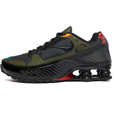 NIKE ナイキ W SHOX ENIGMA ウイメンズモデル ショックス エニグマ レディース メンズ スニーカー BLACK/ANTHRACITE-CARGO KHAKI-GYM RED ブラック/アンスラサイト-カーゴカーキ-ジムレッド BQ9001-002【海外展開 日本未入荷】