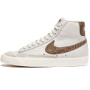 NIKE ナイキ BLAZER MID 77 VNTG 039 SNAKESKIN SWOOSH 039 ブレザー ミッド スネークスキン スウッシュ メンズ レディース スニーカー VAST GREY/MTLC RED BRONZE-SAIL ヴァストグレイ/メタリックレッドブロンズ-セイル CI1176-002【海外展開 日本未入荷】