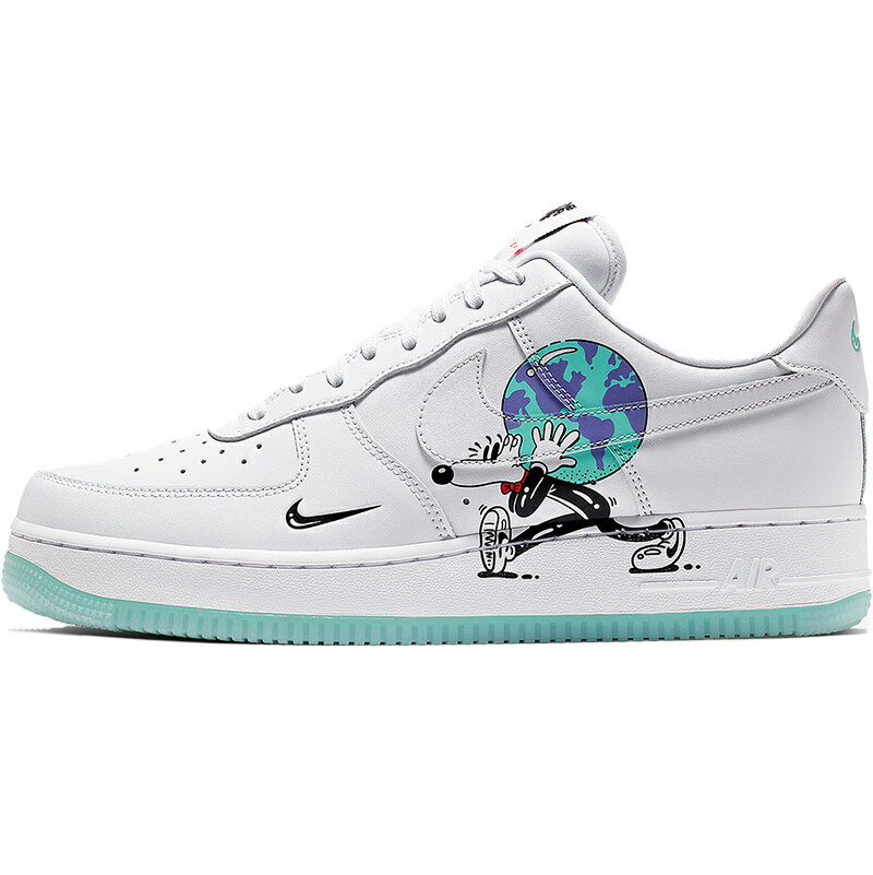 ナイキ レザースニーカー メンズ 28cm NIKE ナイキ STEVEN HARRINGTON X AIR FORCE 1 LOW FLYLEATHER QS 'EARTH DAY' スティーブン・ハリントン×エア フォース ワン ロー フライレザー "アース デイ" メンズ レディース スニーカー WHITE/BLACK-HYPER CRIMSON CI5545-100【限定完売モデル】