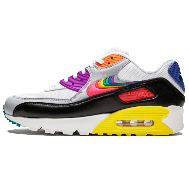 NIKE ナイキ AIR MAX 90 'BE TRUE' エア マックス 90 "ビートゥルー" メンズ レディース スニーカー WHITE/MULTI COLOR-BLACK-WOLF GREY ホワイト/マルチカラー-ブラック-ウルフグレー CJ5482-100