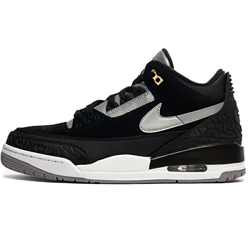 NIKE iCL AIR JORDAN 3 RETRO TINKER SP 'BLACK CEMENT' GA W[_ 3 g eBJ[