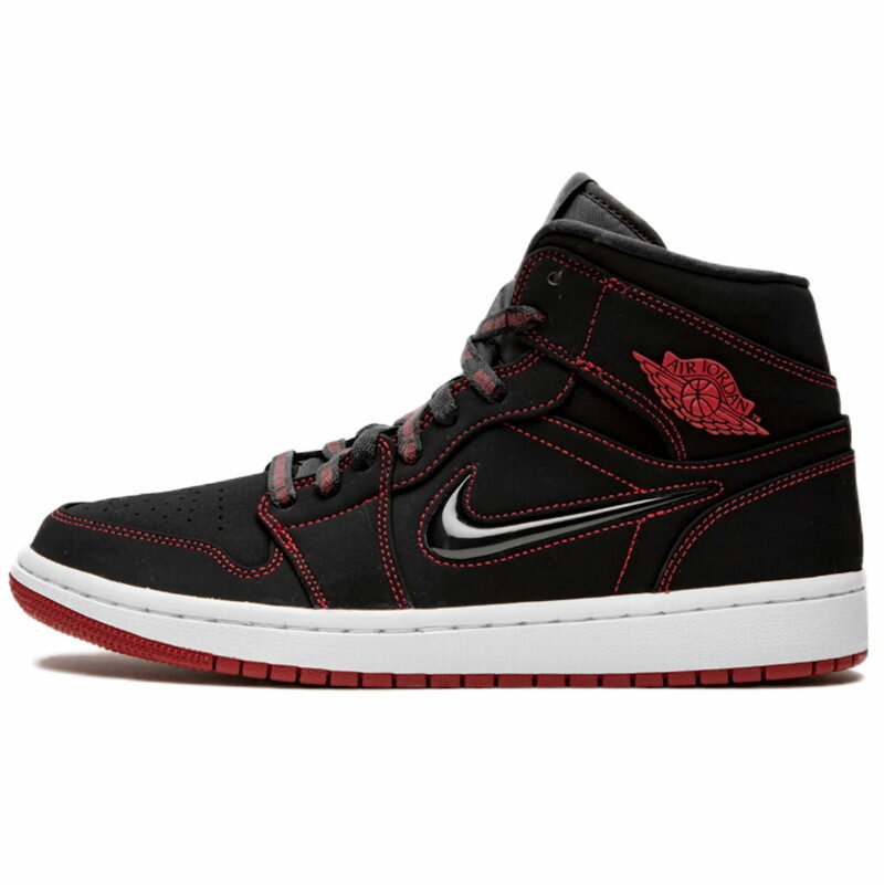 NIKE ナイキ AIR JORDAN 1 MID 039 FEARLESS COME FLY WITH ME 039 エア ジョーダン ワン ミッド フィアレス カム フライ ウィズ ミー メンズ スニーカー BLACK/GYM-RED WHITE ブラック/ジムレッド-ホワイト CK5665-062【海外展開 日本未入荷】