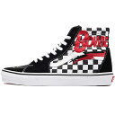 VANS バンズ DAVID BOWIE X SK8-HI 039 DIAMOND DOGS 039 デビッド ボウイ スケートハイ ダイヤモンド ドッグス メンズ レディース スニーカー BOWIE/CHECKERBOARD ボウイ/チェッカーボード VN0A38GEVJ0【限定モデル】