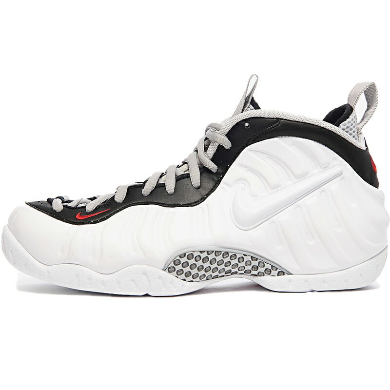 NIKE ナイキ AIR FOAMPOSITE PRO 'CHROME WHITE' エア フォームポジット プロ "クロームホワイト" メンズ レディース スニーカー WHITE/BLACK-UNIVERSITY RED ホワイト/ブラック-ユニバーシティレッド 624041-103