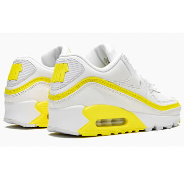 NIKE ナイキ UNDEFEATED X AIR MAX 90 'WHITE OPTIC YELLOW' アンディフィーテッド×エア マックス 90 