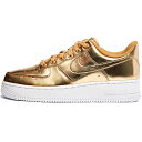 NIKE ナイキ WMNS AIR FORCE 1 SP 'LIQUID METAL - GOLD' ウイメンズモデル エア フォース ワン スペシャル "リキッドメタル-ゴールド" レディース メンズ スニーカー METALLIC GOLD/CLUB GOLD-WHITE メタリックゴールド/クラブゴールド-ホワイト CQ6566-700