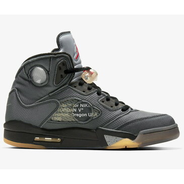 NIKE ナイキ OFF-WHITE X AIR JORDAN 5 RETRO SP 'MUSLIN' オフ-ホワイト × エア ジョーダン 5 レトロ スペシャルエディション