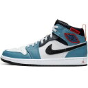 NIKE ナイキ FACETASM X AIR JORDAN 1 MID 039 FEARLESS 039 ファセッタズム×エア ジョーダン ワン ミッド フィアレス メンズ スニーカー WHITE/LIGHT BLUE-NAVY ホワイト/ライトブルー-ネイビー CU2802-100【限定完売モデル】