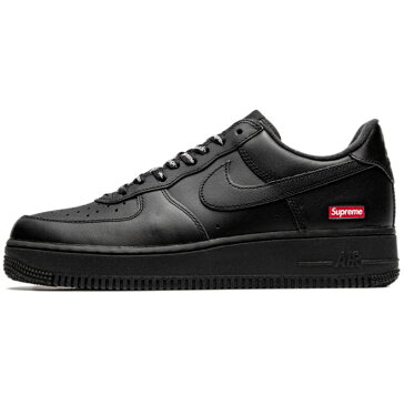 NIKE ナイキ SUPREME X AIR FORCE 1 LOW 'BOX LOGO - BLACK' シュプリーム × エア フォース ワン ロー