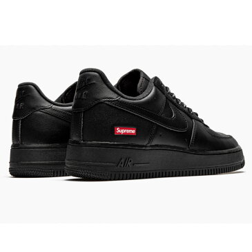 NIKE ナイキ SUPREME X AIR FORCE 1 LOW 'BOX LOGO - BLACK' シュプリーム × エア フォース ワン ロー