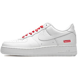 NIKE ナイキ SUPREME X AIR FORCE 1 LOW 'BOX LOGO - WHITE' シュプリーム × エア フォース ワン ロー "ボックスロゴ-ホワイト" メンズ レディース スニーカー WHITE/WHITE-WHITE トリプルホワイト CU9225-100【限定モデル】