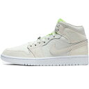 NIKE iCL WMNS AIR JORDAN 1 MID 'GHOST GREEN' ECYf GA W[_  ~bh 