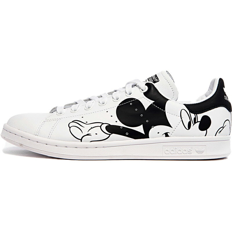 アディダス ADIDAS ORIGINALS アディダス オリジナルス MICKEY MOUSE X STAN SMITH 'BLACK & WHITE' ミッキーマウス×スタン スミス "ブラック&ホワイト" ディズニー メンズ レディース スニーカー WHITE ホワイト FW2895【海外展開 日本未入荷】